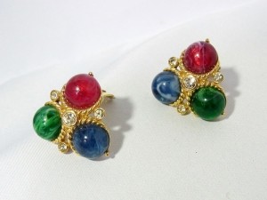 Trifari vintage designer mogul cripoix clip earrings oorbellen costume jewelry americam amerikaans d.JPG