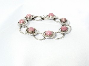 Zilveren modernistische armband met rhodochrosiet 925 + CNP in ovaal Klaus Linkenheil ohg pforzheim g.JPG