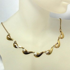 Floralia Double R + W Rodi _en_ Wieneberger Pforzheim Germany Duitsland necklace collier ketting parelmoer MOB mother of pearl vintage 1940s 1950s 50er jaren 9.JPG