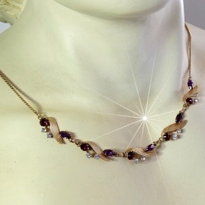 Van Dell America Amerika vintage designer 1 20 G.F. Golled Fillde necklace collier ketting 1950s 50er jaren Rhode Island costume jewelry 9.JPG