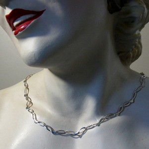 Kordes _en_ Lichtenfels Pforzheim Duitsland Germany 835 zilveren collier ketting silver necklace vintage 1960s 1970s 3.JPG