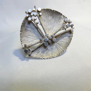 Modernist Modernistische 800 silver zilveren designer broche brooch vintage German Scandinavian 2.JPG