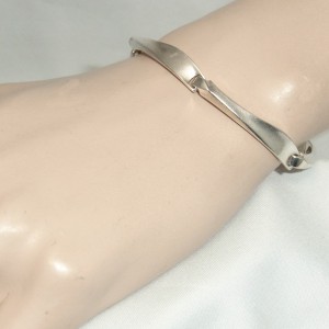 Lapponia Agena sterling 925 silver bracelet armband zilveren designer Finland Finse modernist Scandinavian 2.JPG