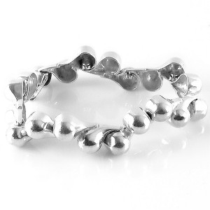 Dutch Nederlands 835 zilveren silver vintage modernist modernistische druppelvormige bollen braceket armband designer 2.jpg