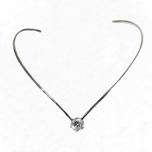 Mexico Mexican Taxco925 sterling silver zilveren spang collier necklace neckring bergkristal rock crystal vintage modernist designer 9.JPG