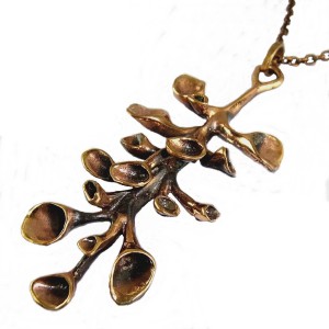 Hannu Ikonenn Finland bronze bronzen reindeer moss rendier mos hanger ketting collier pendant necklace designer modernist brutalist vintage Scandinavian 7.JPG