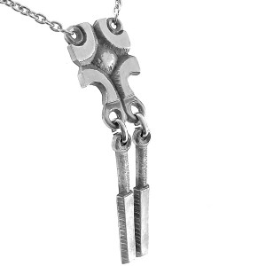 Eivind Hillestad Norway Noorwegen vintage modernist brutalist pewter tinnen designer necklace ketting hanger collier Scandinavian 1a.jpg