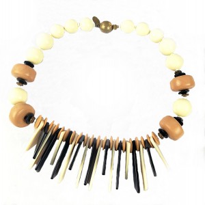 Miriam Haskell America Amerika vintage Art Deco modernist  lucite collier necklace 1960 designer 60er jaren costume 1.jpg