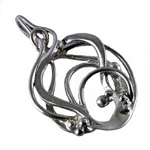 Kirsti Gilsrud of Karasjok Norway Noorwegen vintage modernist Scandinavian designer sterling 925 silver zilveren hanger pendant 2.JPG
