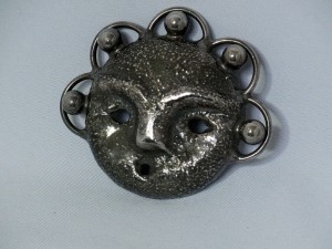 Modernist Vintage Denmark Jacob Hull Sun brooch large zon broche Denemarken Deense Danish B+D sixties 60er c.JPG