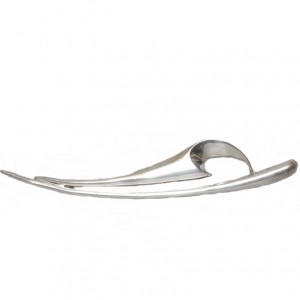 Modernistische 925 sterling zilveren designer broche brooch silver vintage Dutch Nederlands 3a.jpg