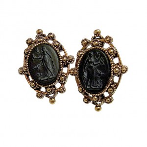 Napier America Amerika vintage designer clip earrings oorbellen costume jewelry 2.jpg