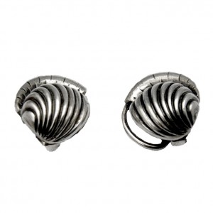 Kordes _en_ Lichtenfels Germany Duitsland 835 zilveren silver clip earrings oorbellen vintage old oude modernist designer 2.jpg