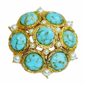 Sphinks numbered genummerde broche brooch vintage costume designer VK Engelse United Kingdom 5.JPG