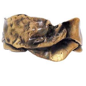 62b9cde71a6d6_Harrie Harry Lenferink bronzen armband spang bronze cuff bracelet Dutch Design vintage modernist brutalist Designer Nederlands 4a.JPG