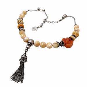 Gas Bijoux Paris France neckla ce ketting designer vintage high end modernist costume 1.JPG