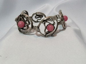 Modernist Vintage Relo Austria Oostenrijk 925 sterling silver zilveren designer armband bracelet 60er 70er jaren sixties seventies Rhodochrosite Rhodochrosiet c .JPG