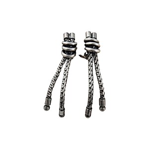 Ermani Bulatti Dutch Nederlands Design Designer clip earrings oorbellen 80er 90er jaren 1980s 1990s vintage modernist silver 1.jpg