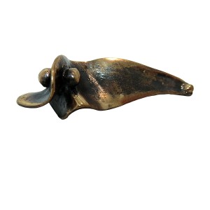 Harrie Harry Lenferink bronzen broche bronze brooch vintage modernist brutalist Dutch design Nederlands 1.png