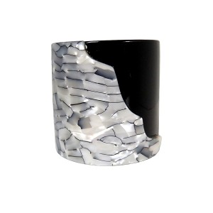 Lea Stein Paris France Frankrijk large vintage cuff bracelet bangle armband spang cellulose Acetate acetaat lucite plastic designer 1a.jpg