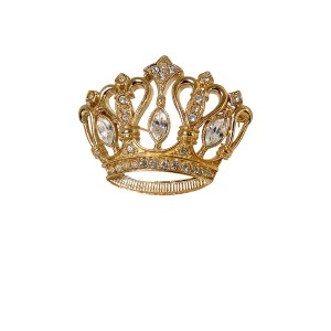 Avon KJL for Kenneth J. Lane vintage crown brooch kroon broche designer rhinestones gold tone goudkleurig 1980s 80er jaren 4a.jpg