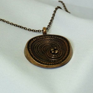 Jorma Laine Finland Finnish Scandinavian vintage modernist necklace pendant Fins  hanger collier ketting e.JPG