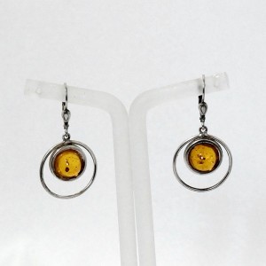 Fischland Art Deco silver zilvere earrings oorbellen Ostseeschmuck 1.JPG